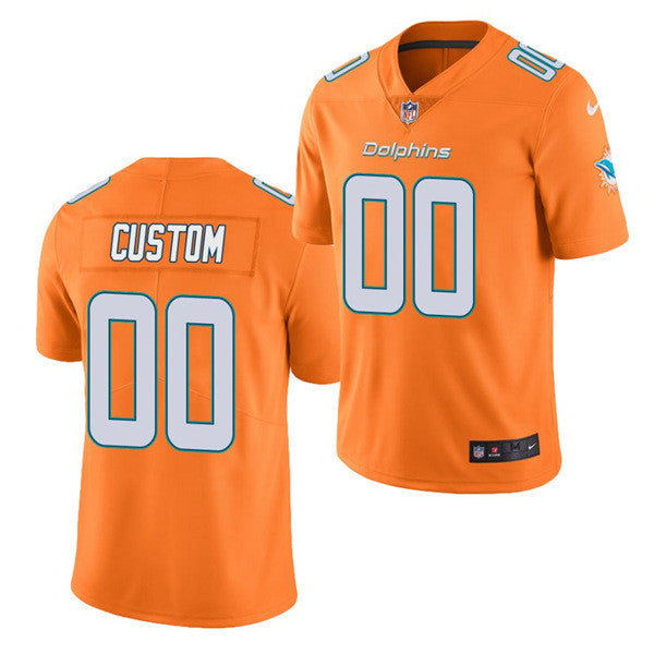 Active Miami Dolphins orange Vapor jersey