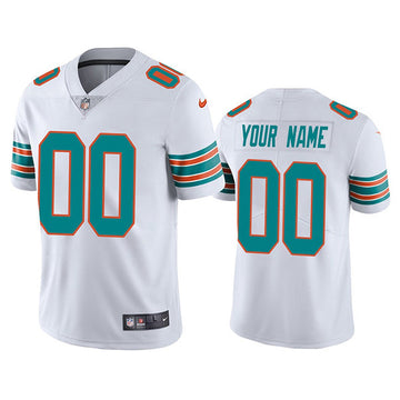 Active Miami Dolphins white Vapor jersey