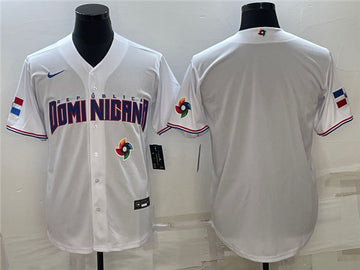Dominican Republic Baseball white Classic jersey