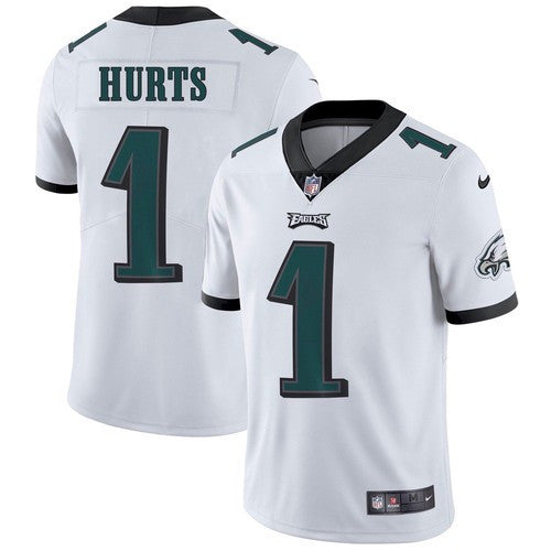 Jalen Hurts Philadelphia Eagles white Vapor jersey