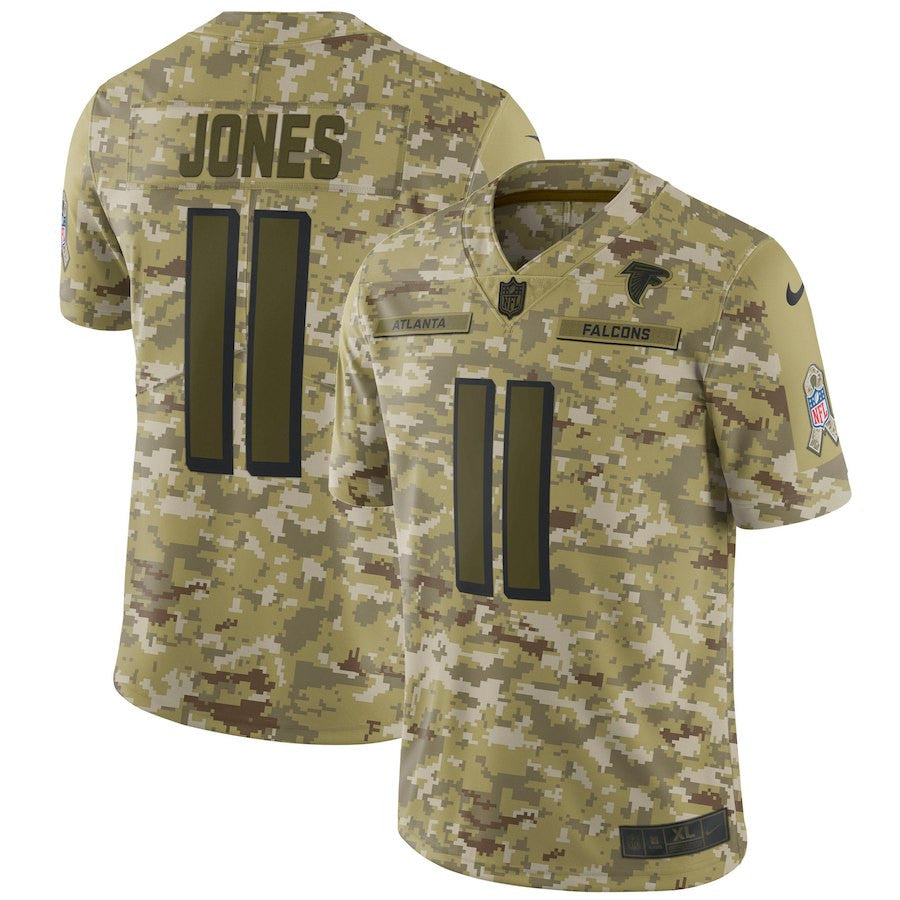 Julio Jones Atlanta Falcons camo Salute To Service jersey
