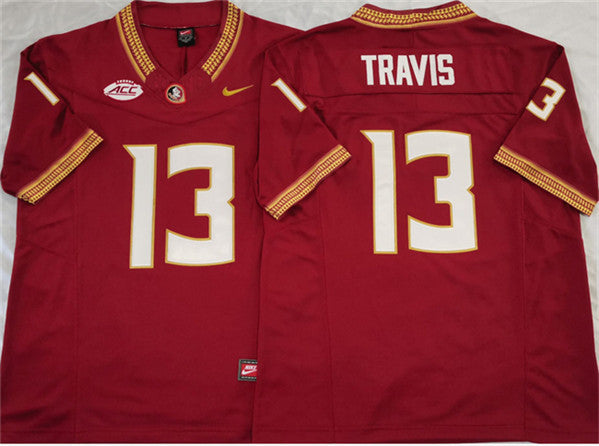 Jordan Travis Florida State Seminoles red jersey