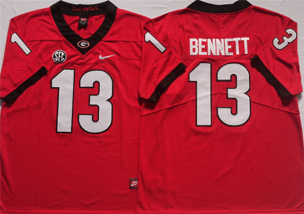 Bennett Georgia Bulldogs red jersey
