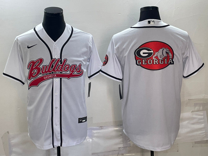 Georgia Bulldogs white jersey
