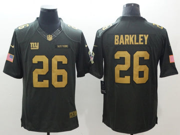 New York Giants gold Salute To Service jersey