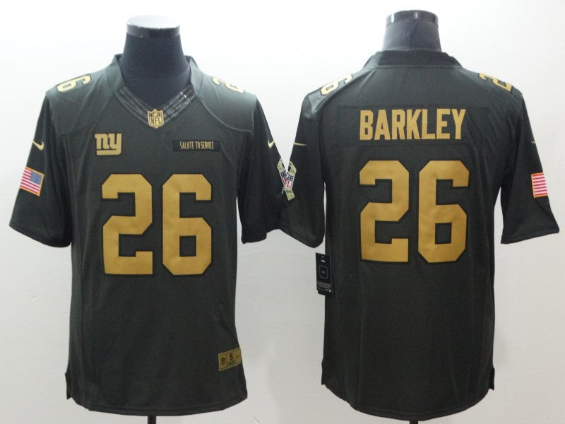 New York Giants gold Salute To Service jersey