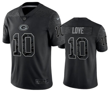 Jordan Love Green Bay Packers black Limited jersey