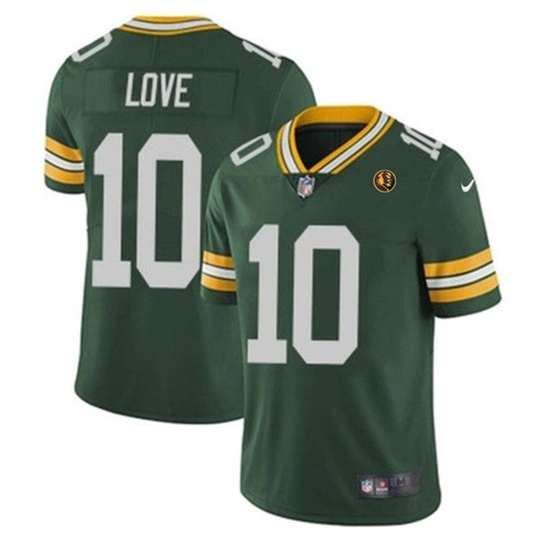 Jordan Love Green Bay Packers green Vapor jersey