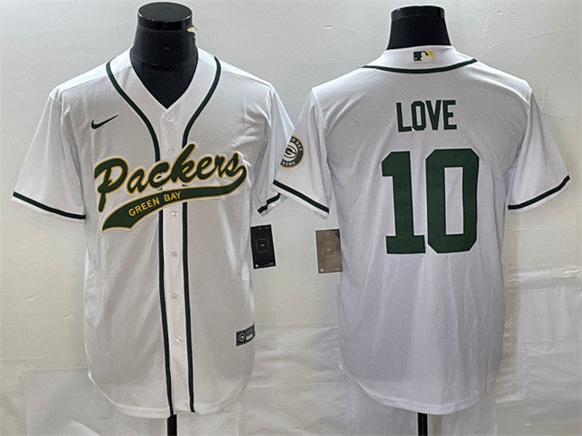 Jordan Love Green Bay Packers white jersey