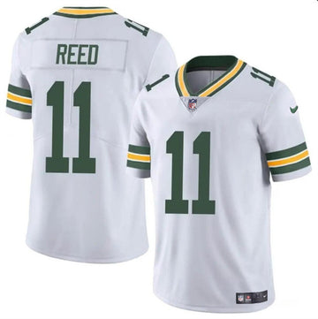 Jayden Reed Green Bay Packers white Vapor jersey