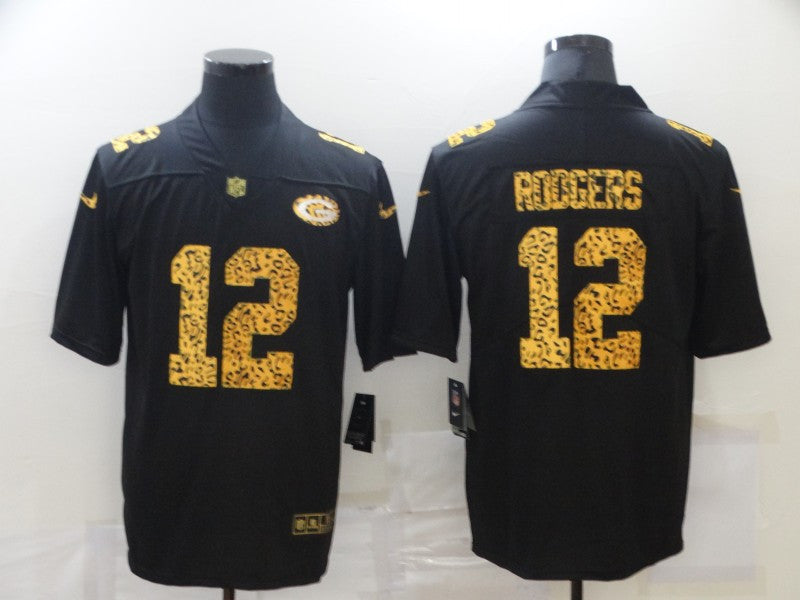 Aaron Rodgers Green Bay Packers black Limited jersey