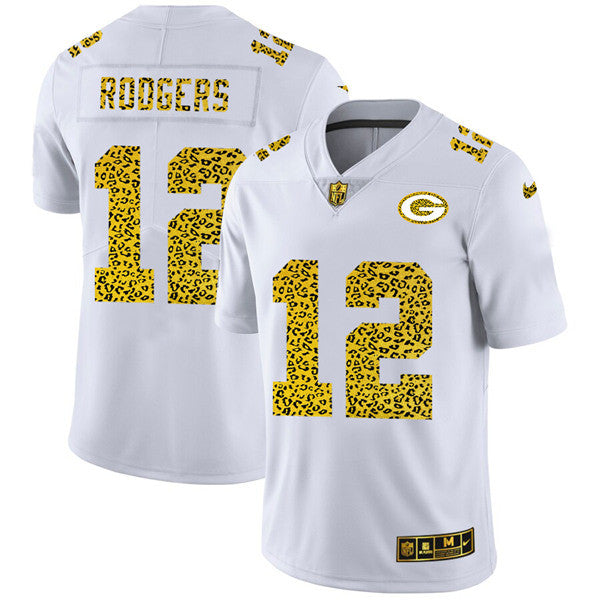 Aaron Rodgers Green Bay Packers white Limited jersey
