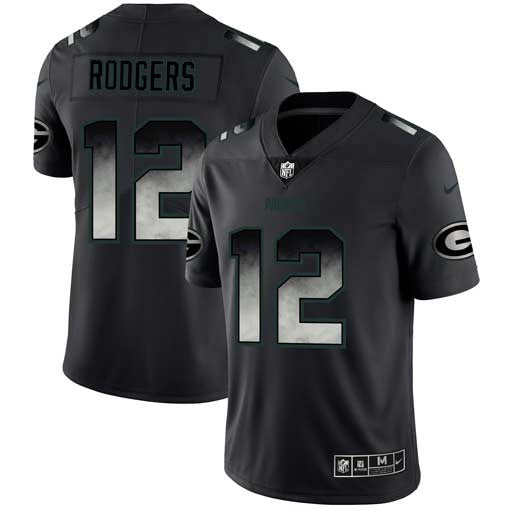 Aaron Rodgers Green Bay Packers black Limited jersey