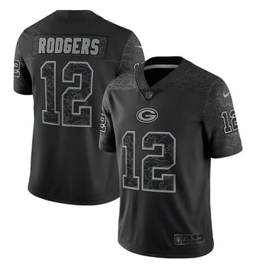 Aaron Rodgers Green Bay Packers black Limited jersey