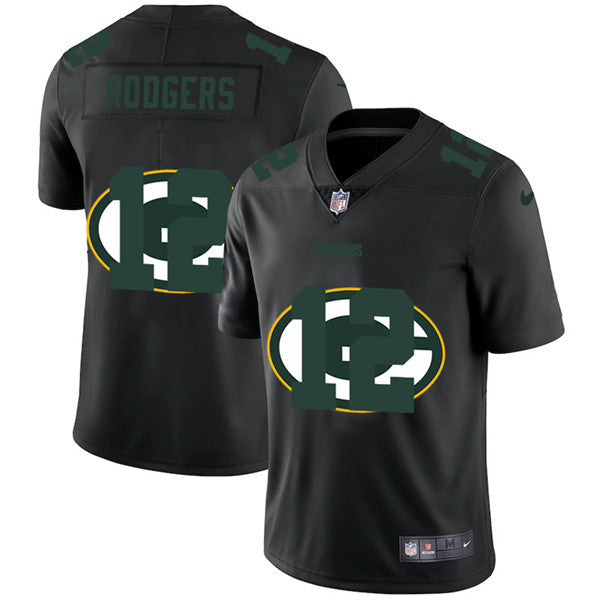 Aaron Rodgers Green Bay Packers black Limited jersey
