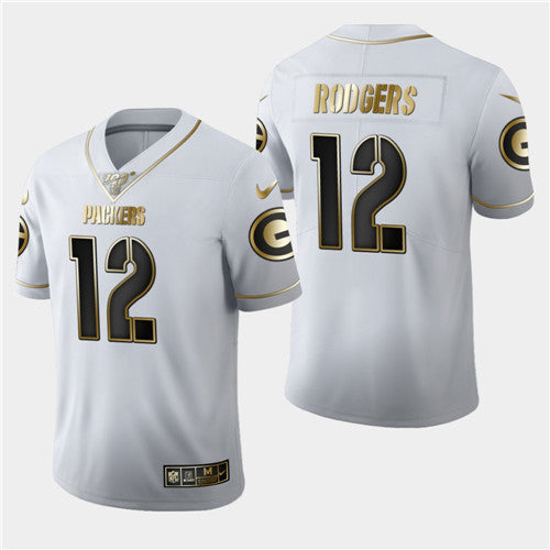 Aaron Rodgers Green Bay Packers white Limited jersey