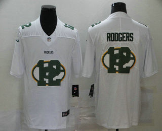 Aaron Rodgers Green Bay Packers white Vapor jersey