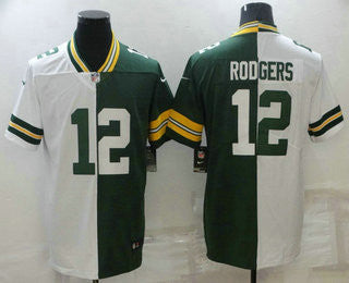 Aaron Rodgers Green Bay Packers white Vapor jersey