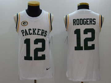Aaron Rodgers Green Bay Packers white Limited jersey