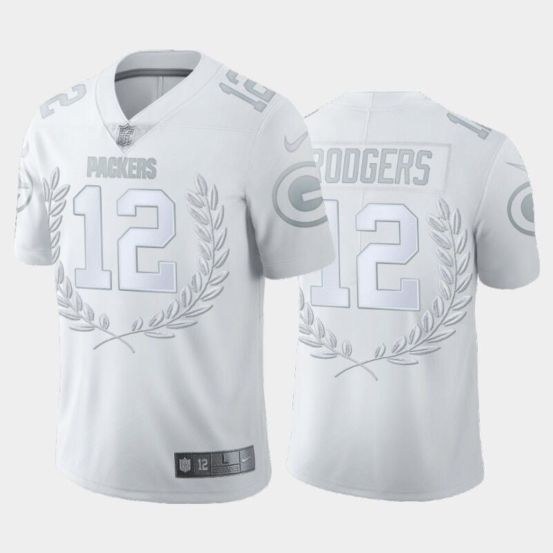 Aaron Rodgers Green Bay Packers white Limited jersey