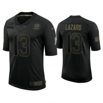 Allen Lazard Green Bay Packers black Salute To Service jersey