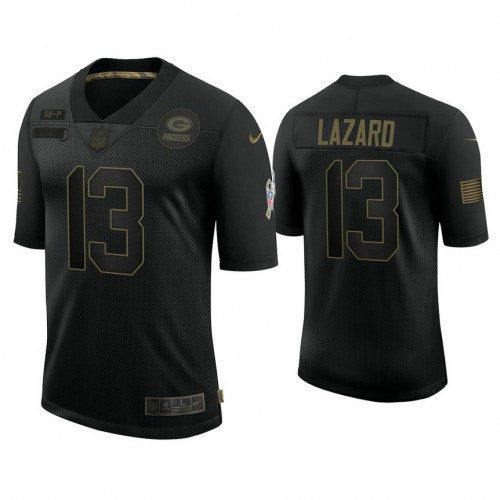 Allen Lazard Green Bay Packers black Salute To Service jersey