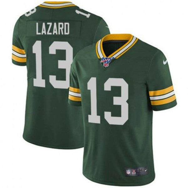 Allen Lazard Green Bay Packers green Vapor jersey