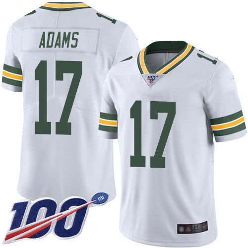 Davante Adams Green Bay Packers white Vapor jersey