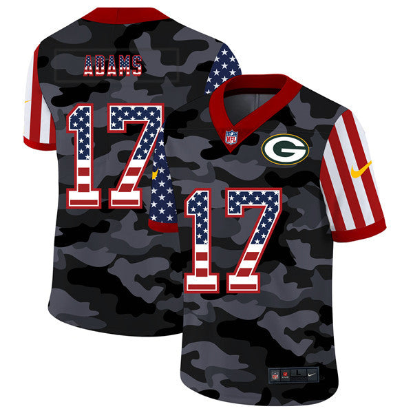 Davante Adams Green Bay Packers camo Limited jersey