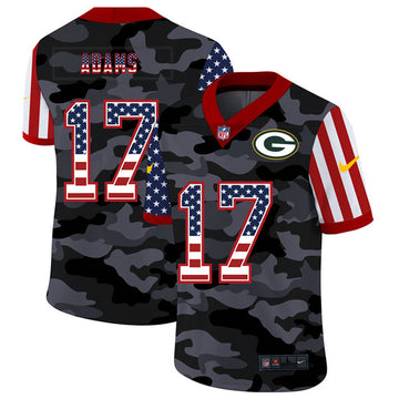 Davante Adams Green Bay Packers camo Limited jersey