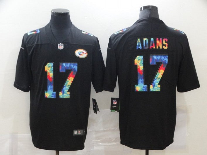 Davante Adams Multi-Color Green Bay Packers black Vapor jersey