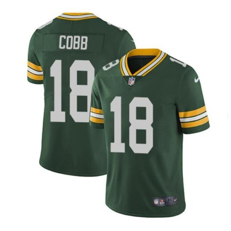 Randall Cobb Green Bay Packers green Vapor jersey