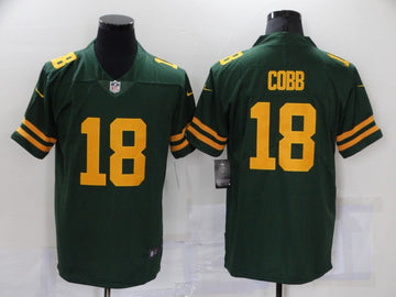 Randall Cobb Green Bay Packers green Vapor jersey