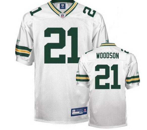 Charles Woodson Green Bay Packers white jersey