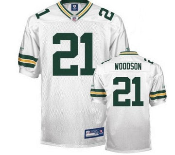 Charles Woodson Green Bay Packers white jersey