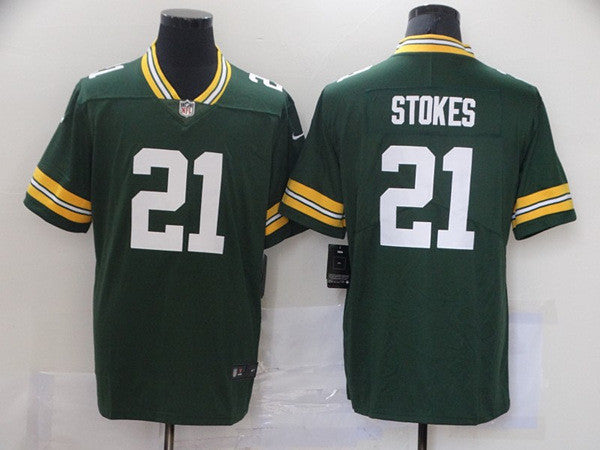 Eric Stokes Green Bay Packers green jersey