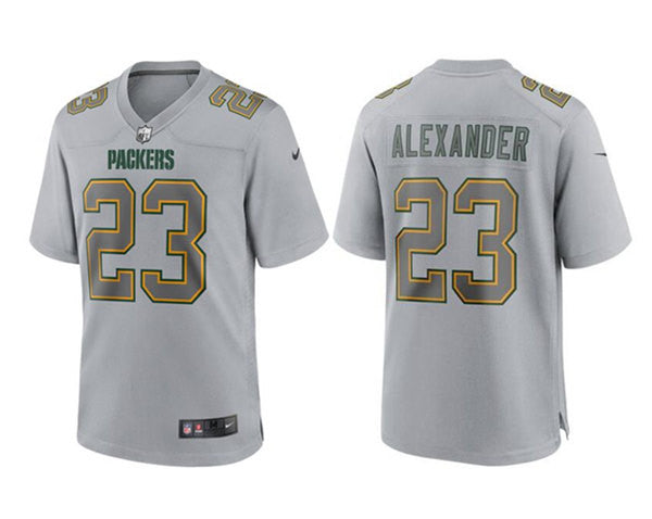 Jaire Alexander Green Bay Packers gray Game jersey