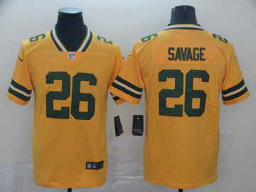 Darnell Savage Green Bay Packers gold Inverted Legend jersey