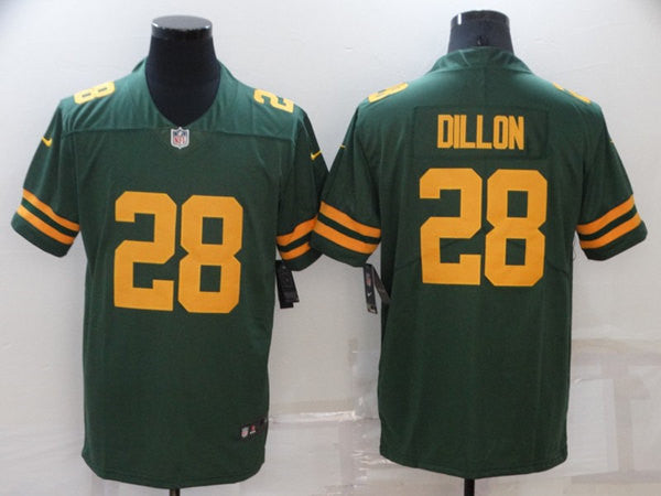 A.J. Dillon Green Bay Packers green Legend jersey