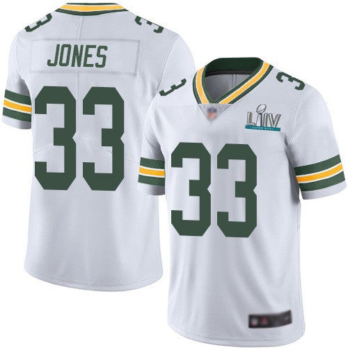 Aaron Jones Green Bay Packers white Vapor jersey