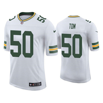 Zach Tom Green Bay Packers white jersey