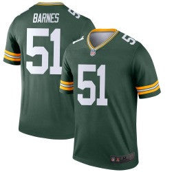 Krys Barnes Green Bay Packers green Legend jersey