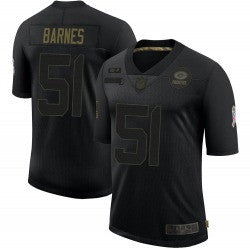 Krys Barnes Green Bay Packers black Salute To Service jersey