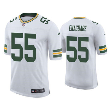 Kingsley Enagbare Green Bay Packers white jersey