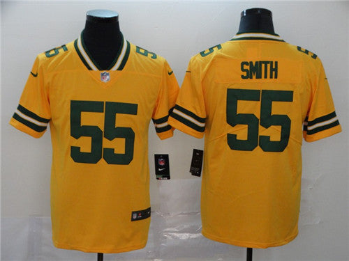 Za'Darius Smith Green Bay Packers gold Inverted Legend jersey