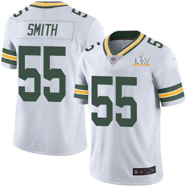 Za'Darius Smith Green Bay Packers white jersey