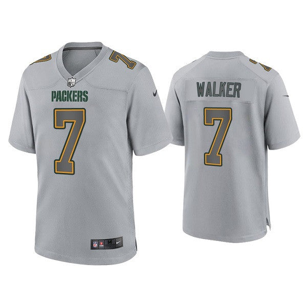 Quay Walker Green Bay Packers gray Game jersey