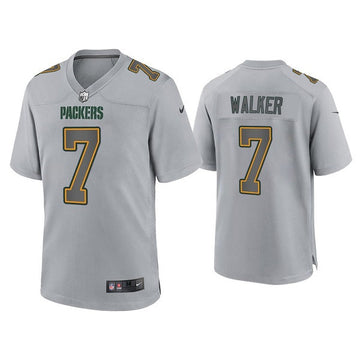 Quay Walker Green Bay Packers gray Game jersey