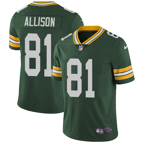 Geronimo Allison Green Bay Packers green Vapor jersey