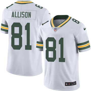 Geronimo Allison Green Bay Packers white Vapor jersey